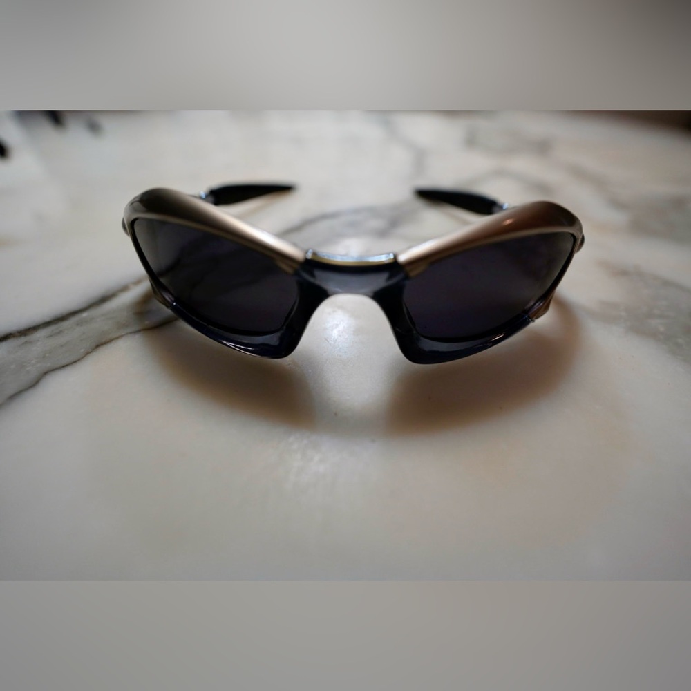 SPLICE Black/Silver Sunglasses